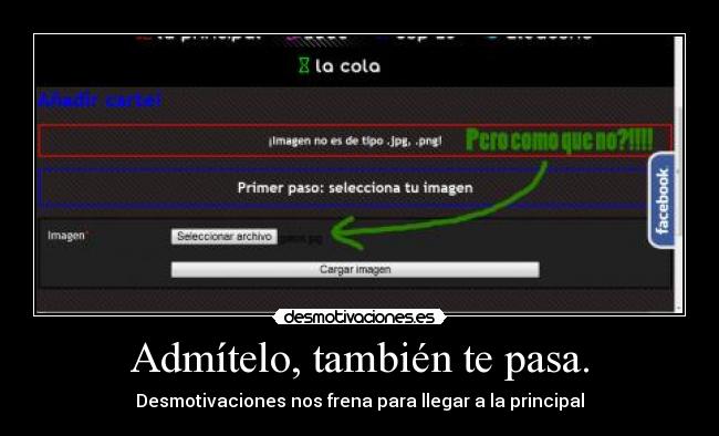 Admítelo, también te pasa. - Desmotivaciones nos frena para llegar a la principal