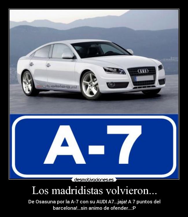 Los madridistas volvieron... -