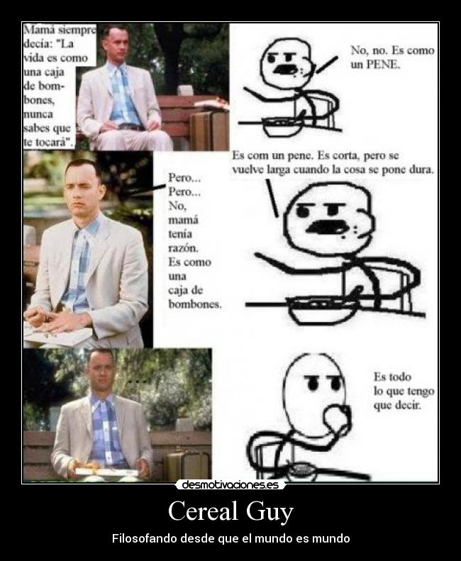 carteles forrest gump tom hanks desmotivaciones