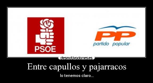 Entre capullos y pajarracos - 