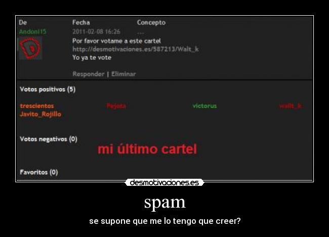 spam - 