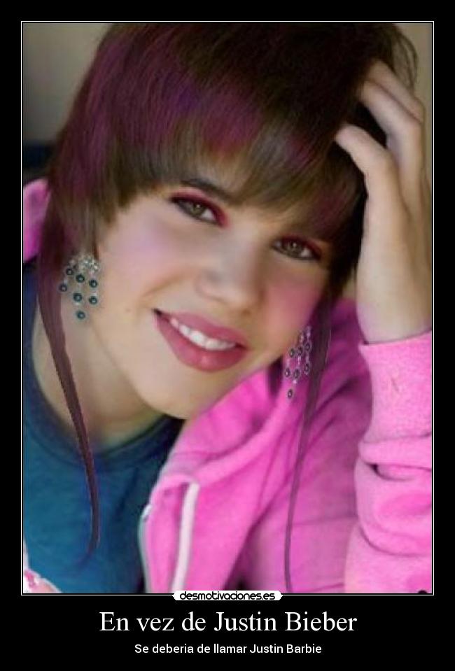En vez de Justin Bieber -