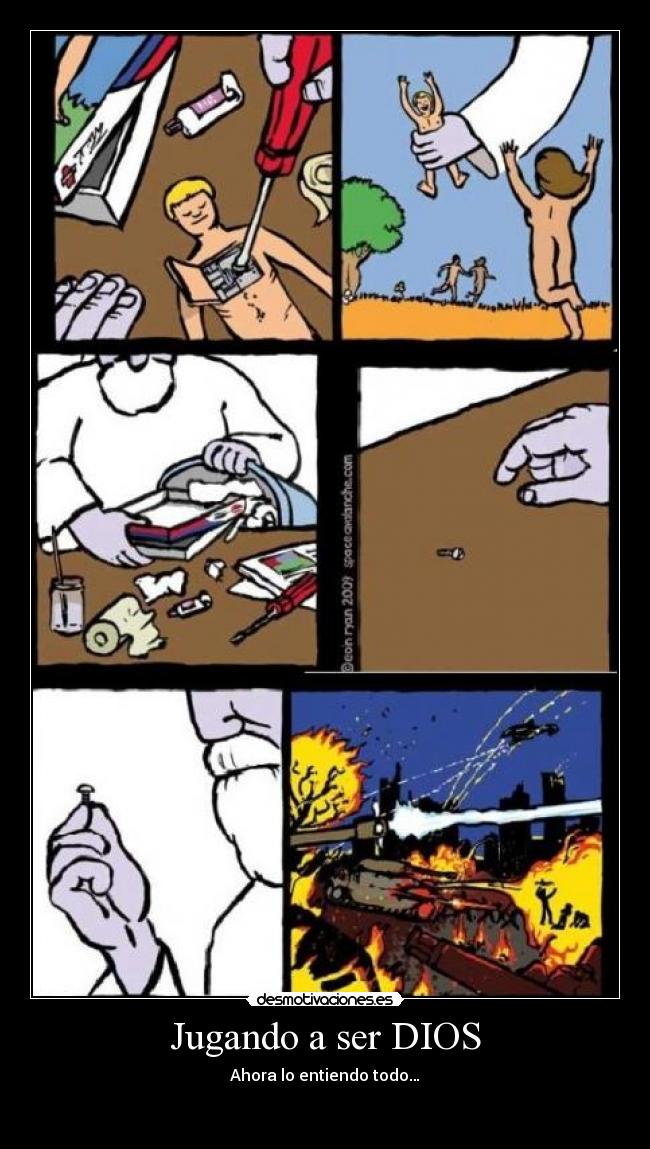 Jugando a ser DIOS -