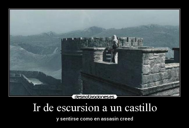 carteles assasin creed desmotivaciones