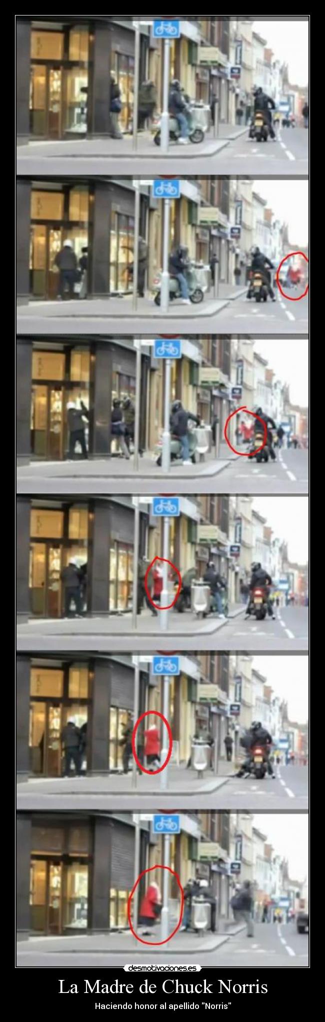 La Madre de Chuck Norris - Haciendo honor al apellido Norris