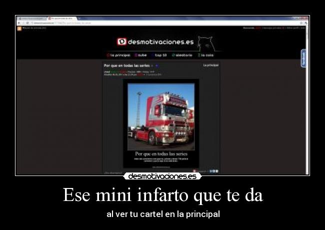 Ese mini infarto que te da -