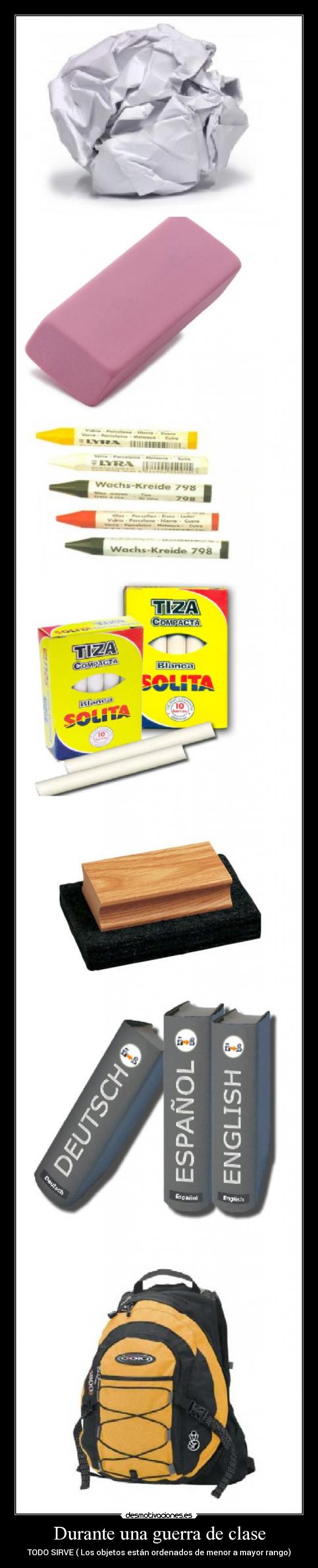 Durante una guerra de clase -