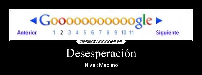 Desesperación - 