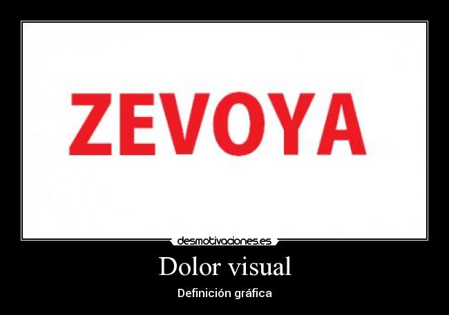 Dolor visual -