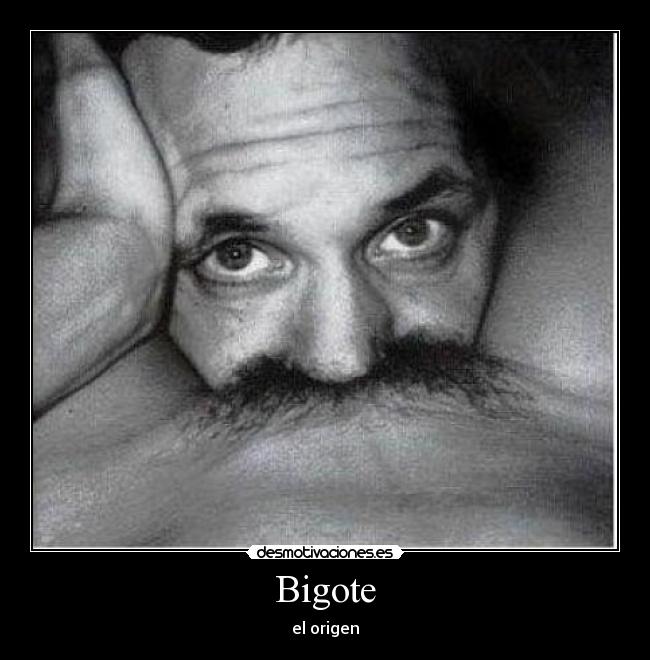 Bigote - el origen