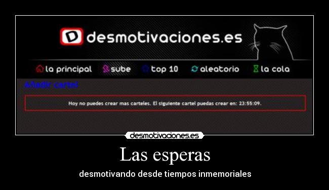 Las esperas -