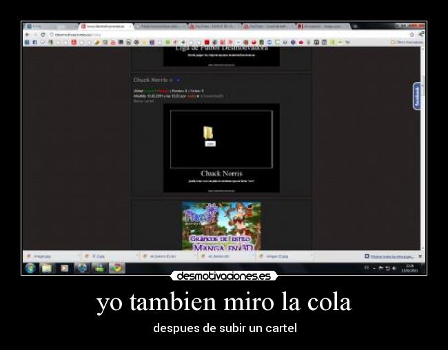 yo tambien miro la cola -