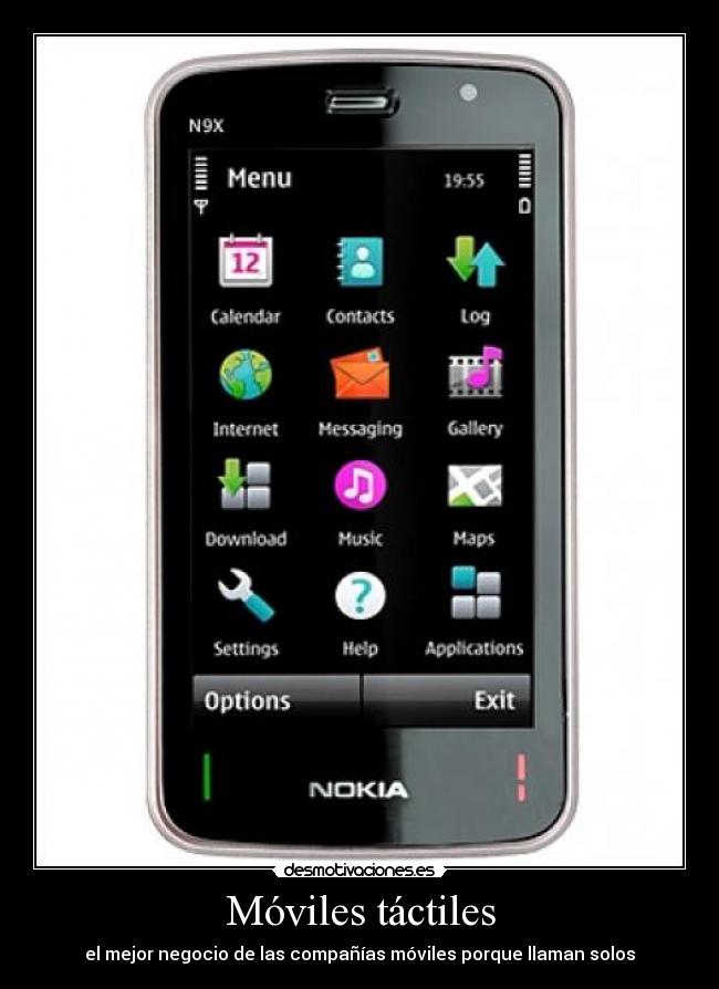 Móviles táctiles - 