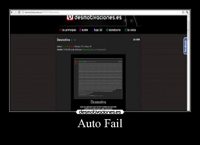 Auto Fail - 