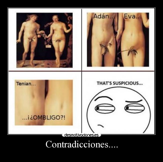 Contradicciones.... -