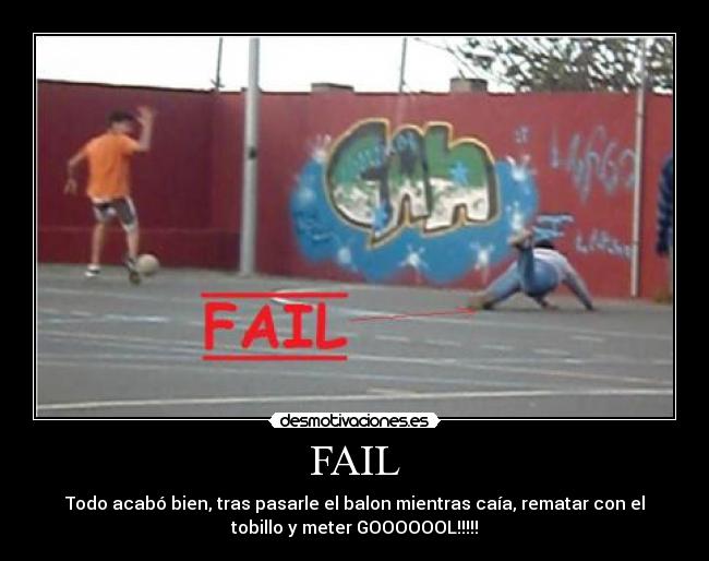 carteles fail jugadota futbol desmotivaciones