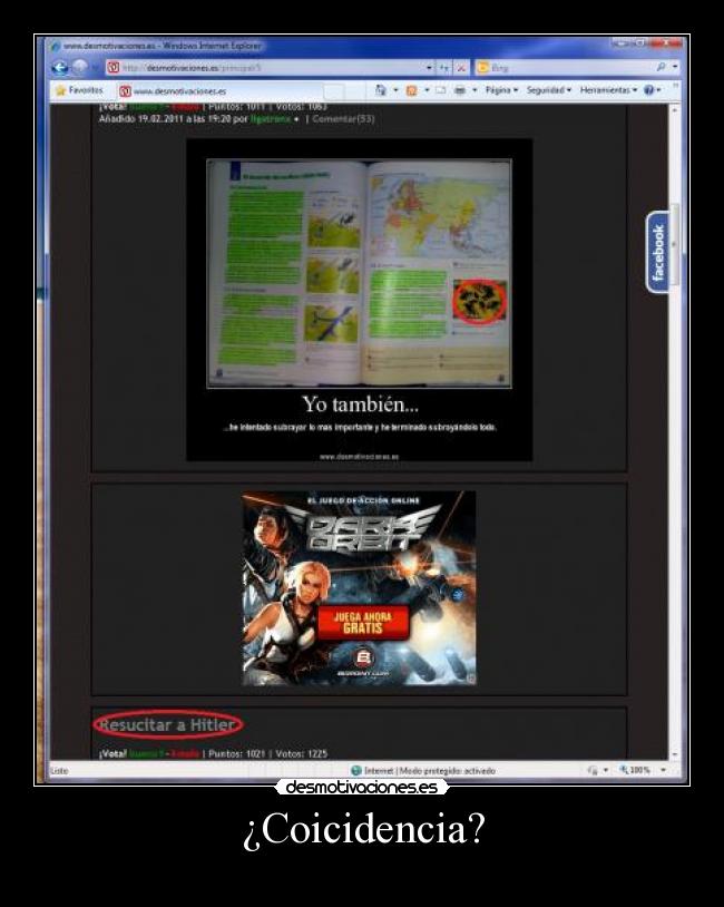 ¿Coicidencia? - 
