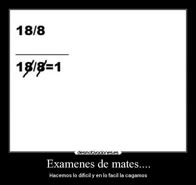 Examenes de mates.... - 