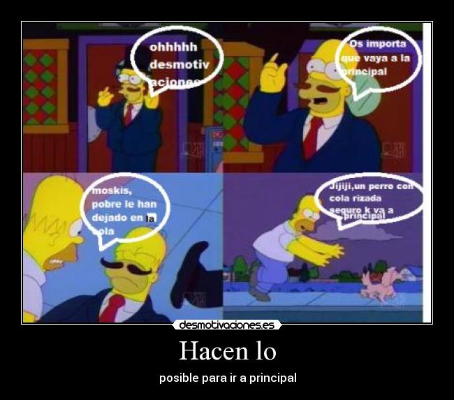 Hacen lo -