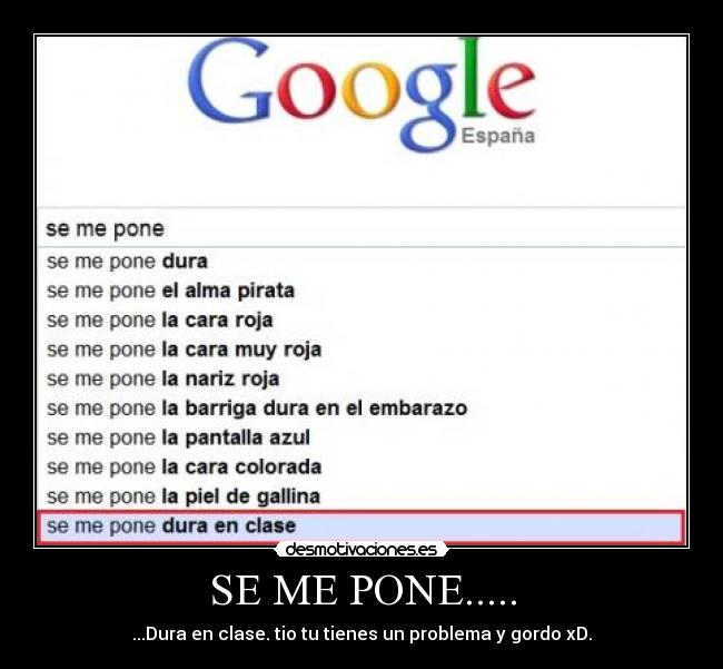 SE ME PONE..... - 