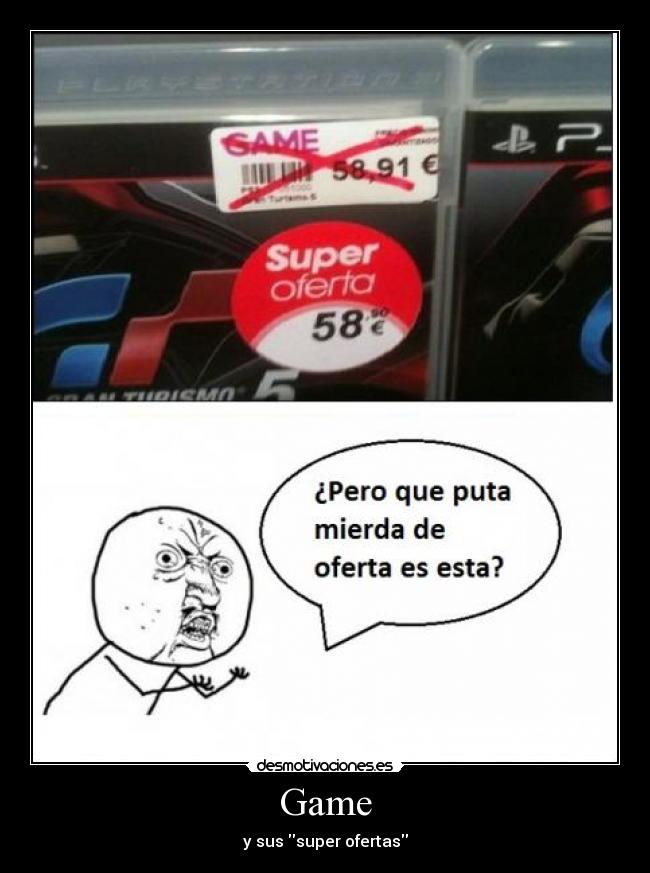 Game - y sus super ofertas