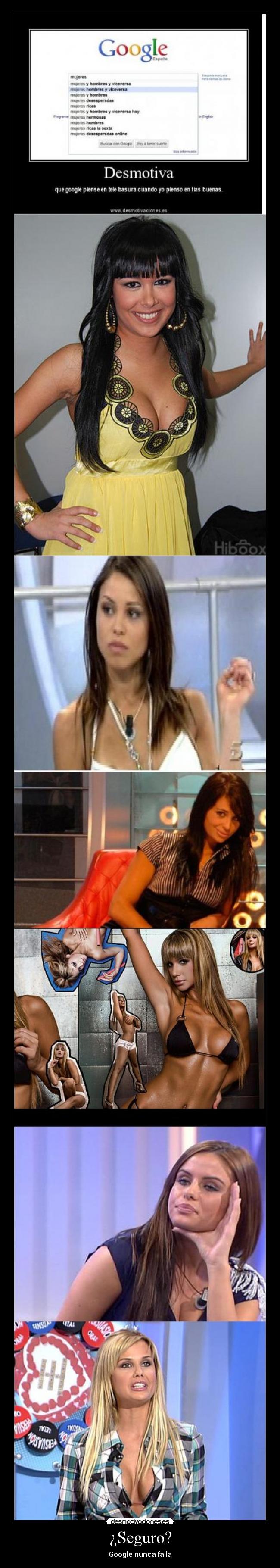 ¿Seguro? - Google nunca falla