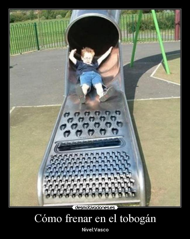 Cómo frenar en el tobogán - 