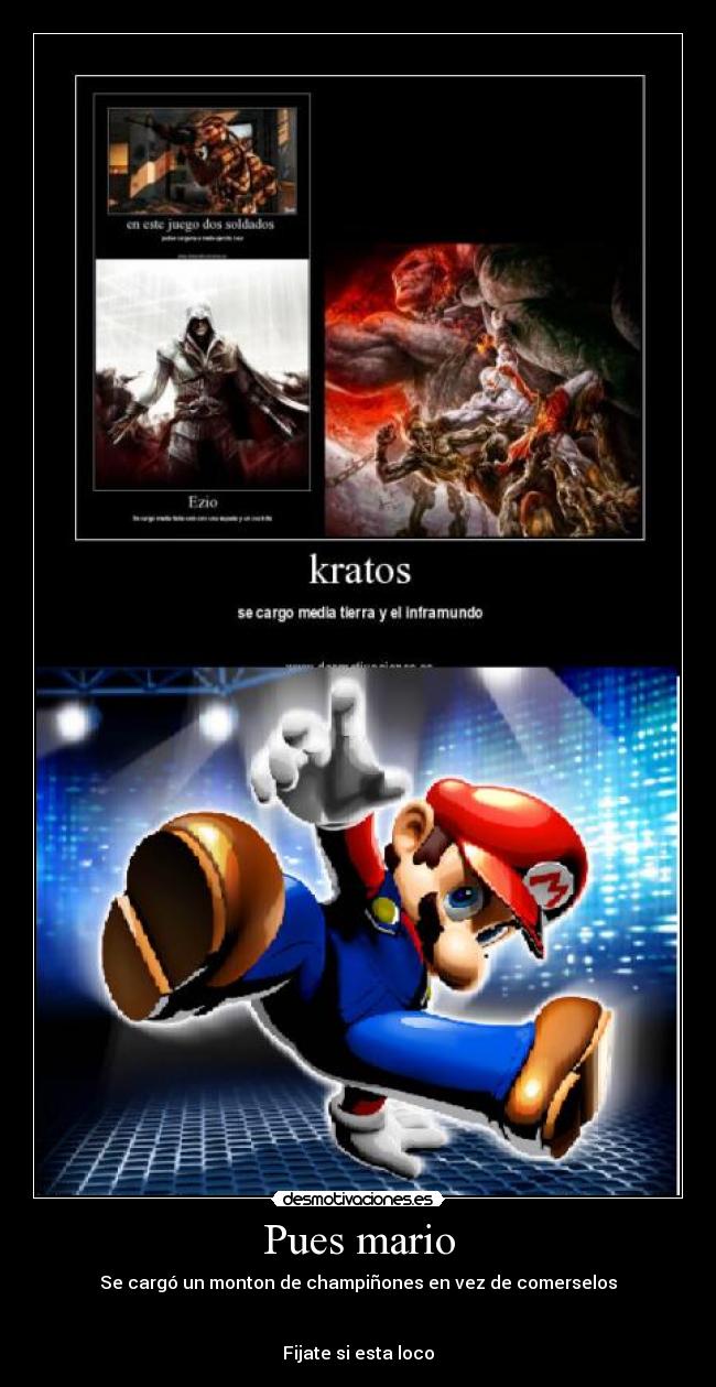 Pues mario -