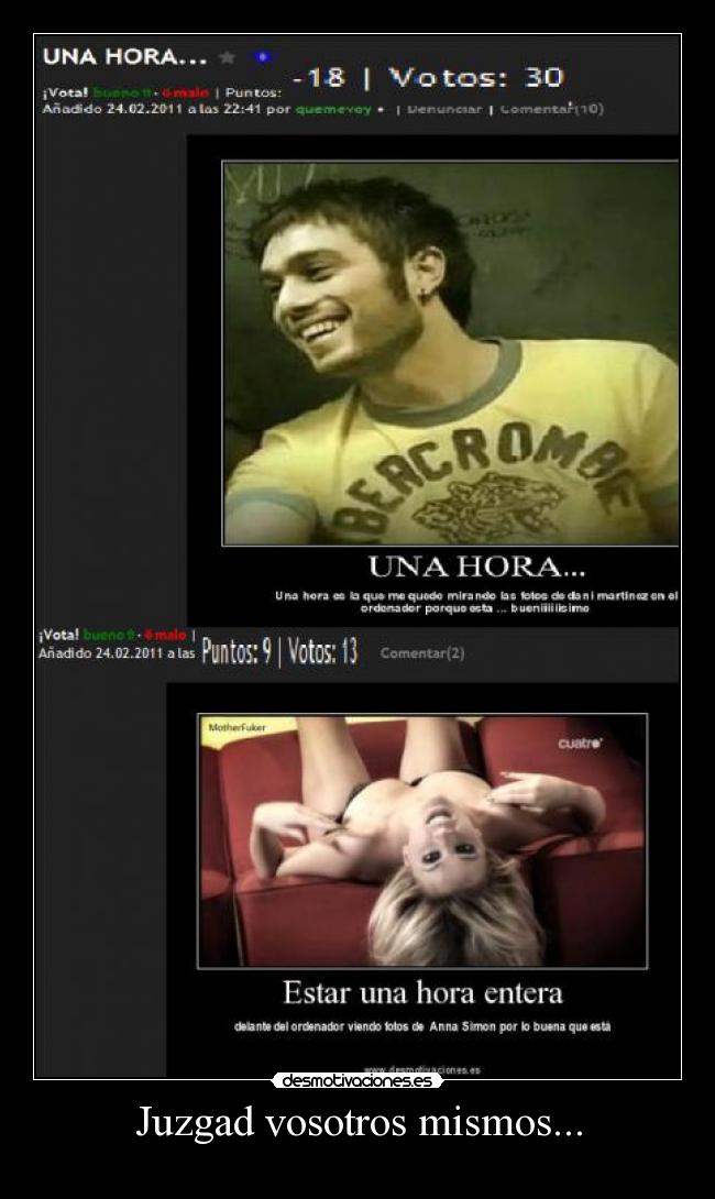 Juzgad vosotros mismos... - 