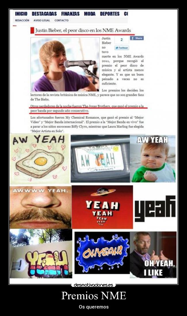 Premios NME -