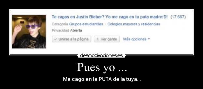 Pues yo ... -