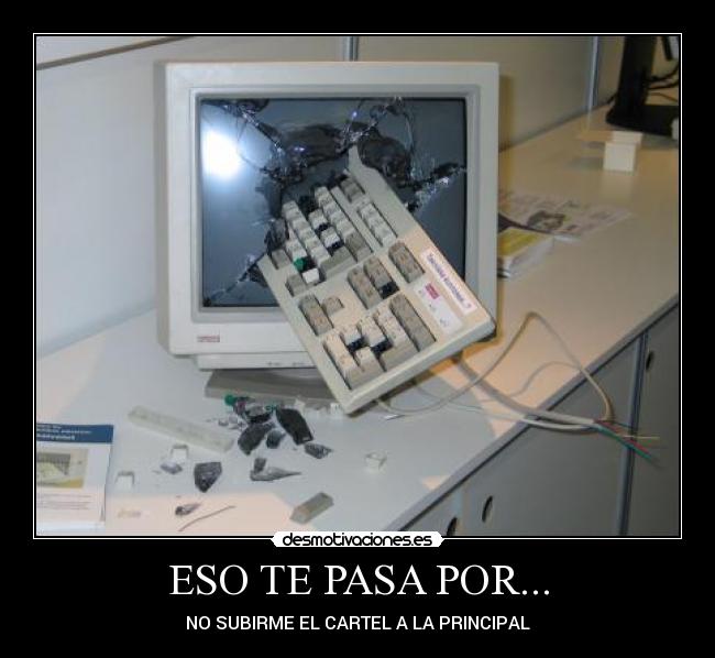 ESO TE PASA POR... - 