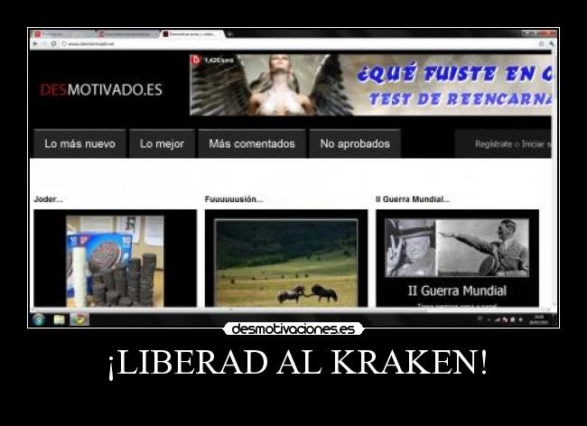 ¡LIBERAD AL KRAKEN! - 