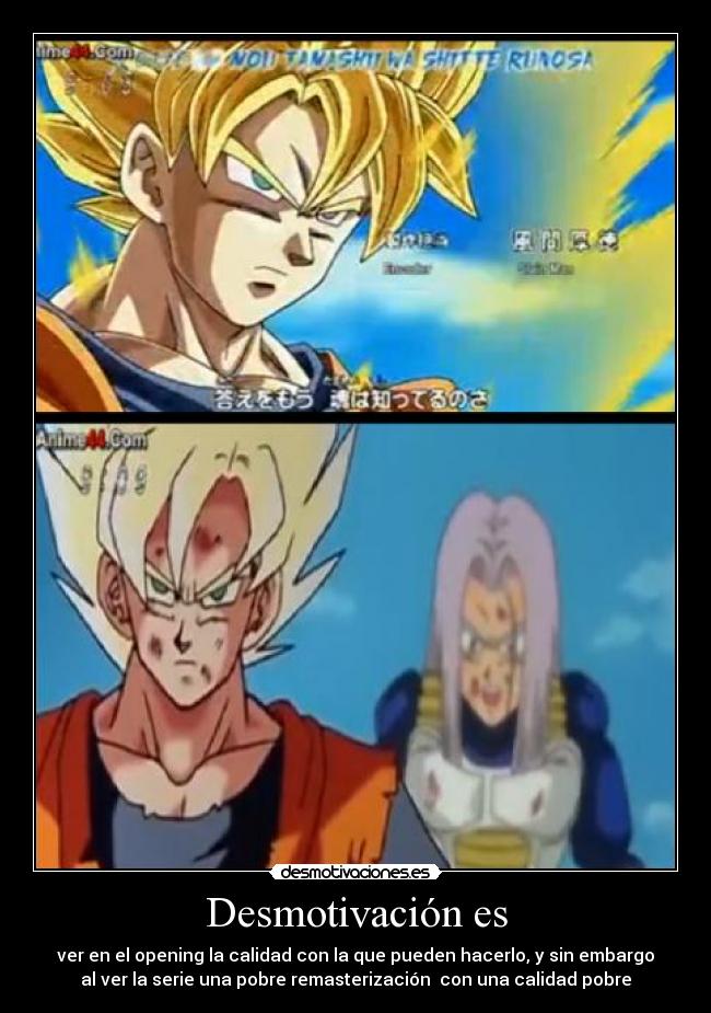 carteles dragon ball desmotivaciones