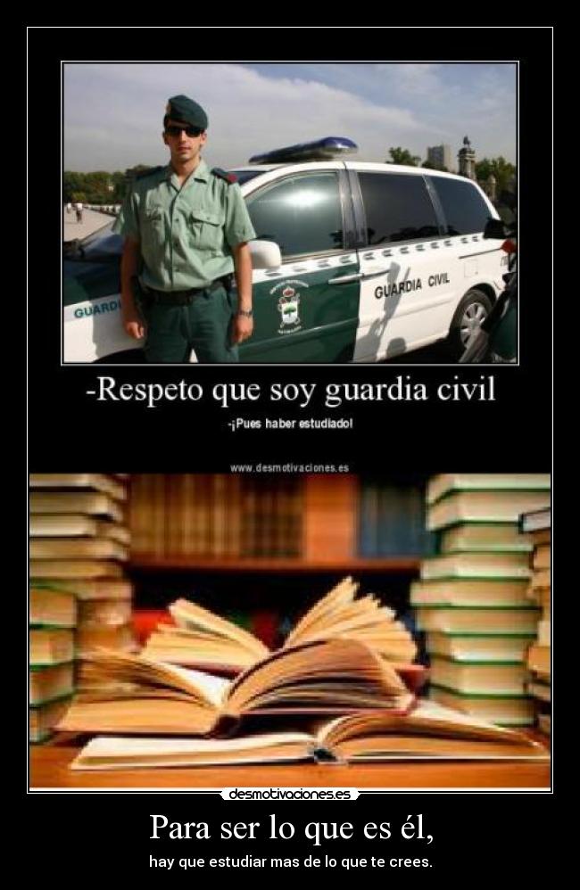 carteles policias desmotivaciones