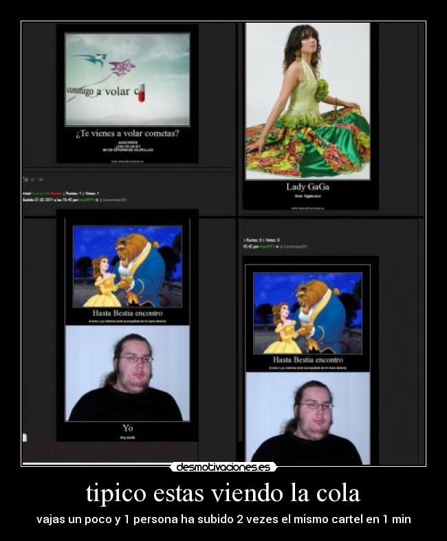 carteles cola desmotivaciones