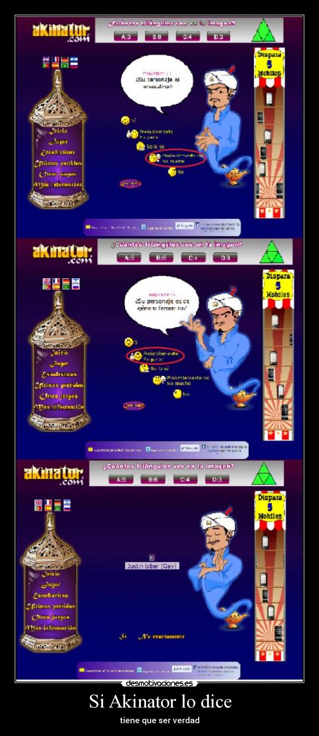 Si Akinator lo dice -