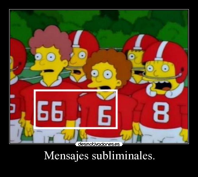 Mensajes subliminales. - 