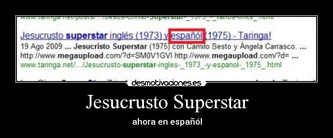 Jesucrusto Superstar - 