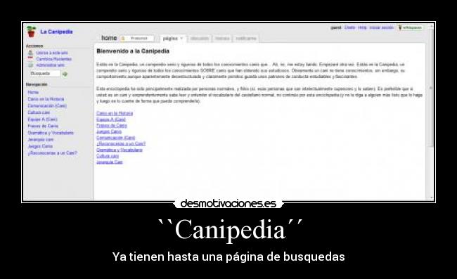 ``Canipedia´´ -