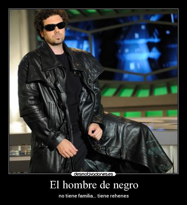 El hombre de negro -