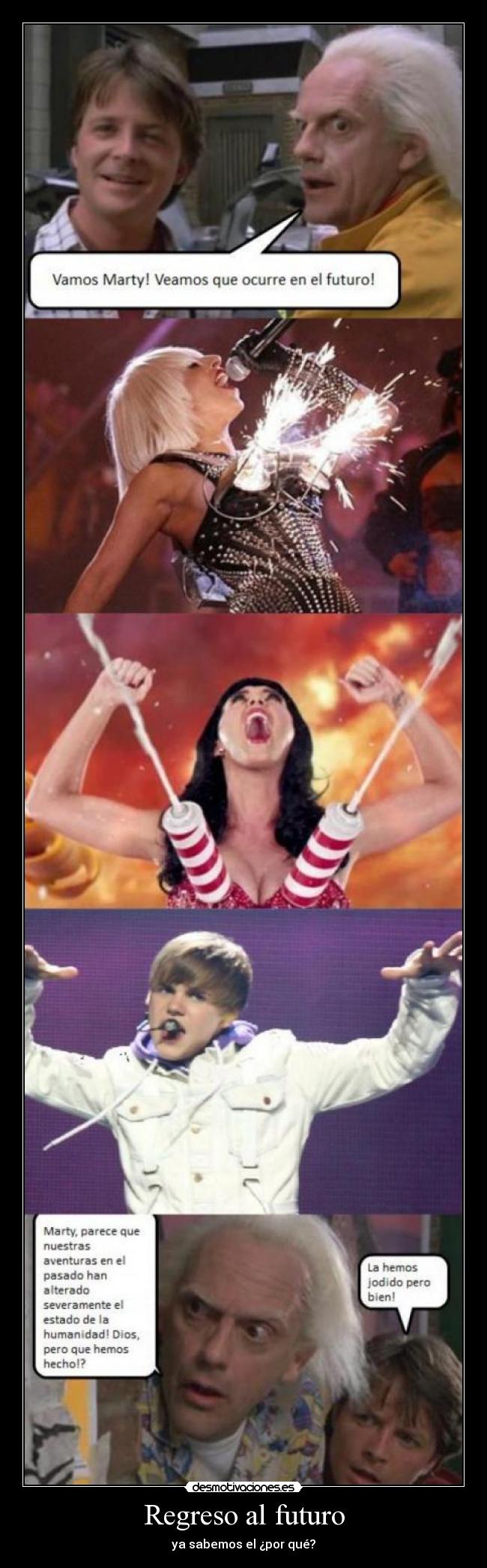 Regreso al futuro - ya sabemos el ¿por qué?