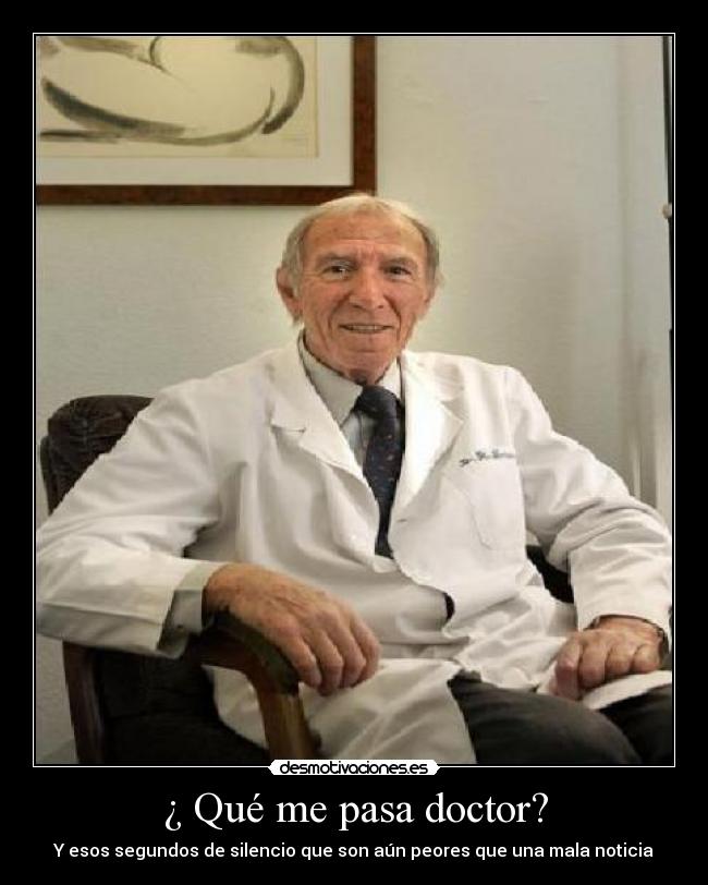 carteles doctor desmotivaciones