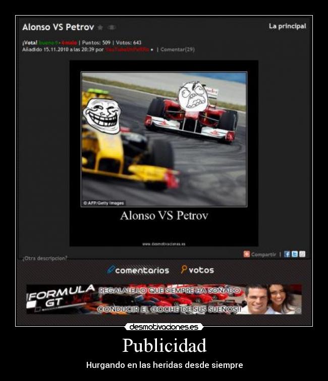 Publicidad - Hurgando en las heridas desde siempre