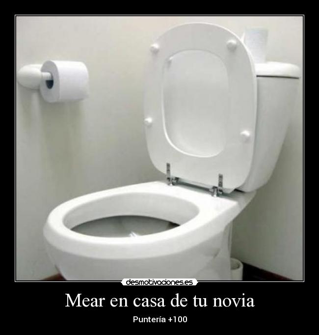 Mear en casa de tu novia - Puntería +100