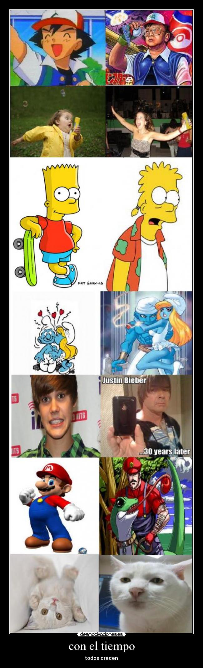 con el tiempo - todos crecen