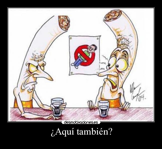 ¿Aquí también? -
