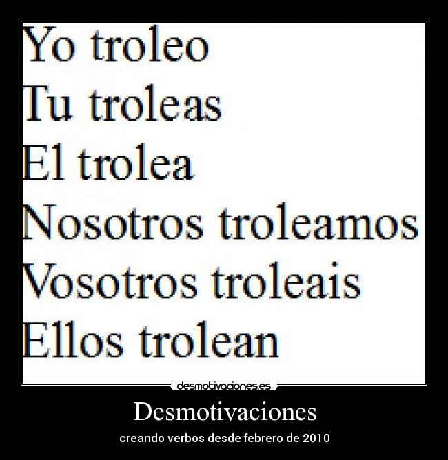 carteles desmotivaciones verbos desmotivaciones