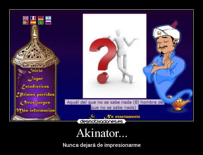 Akinator... - Nunca dejará de impresionarme