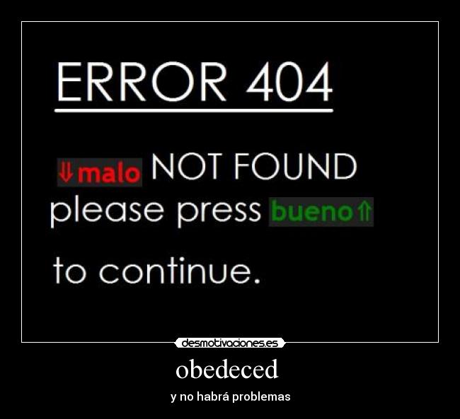 obedeced  - 
